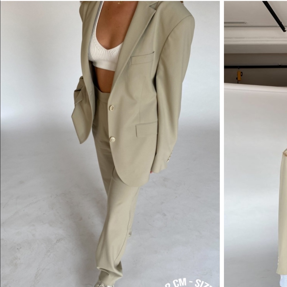 Djerf Avenue Blazer Greige